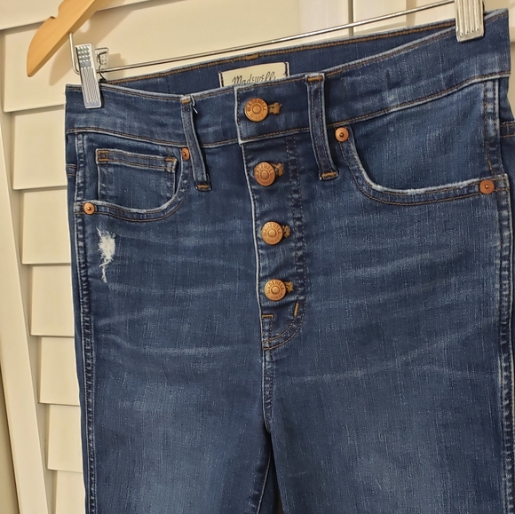 Madewell Women's Jeans 10" High-Rise Size 27 Style #J7914 - Picture 3 of 16
